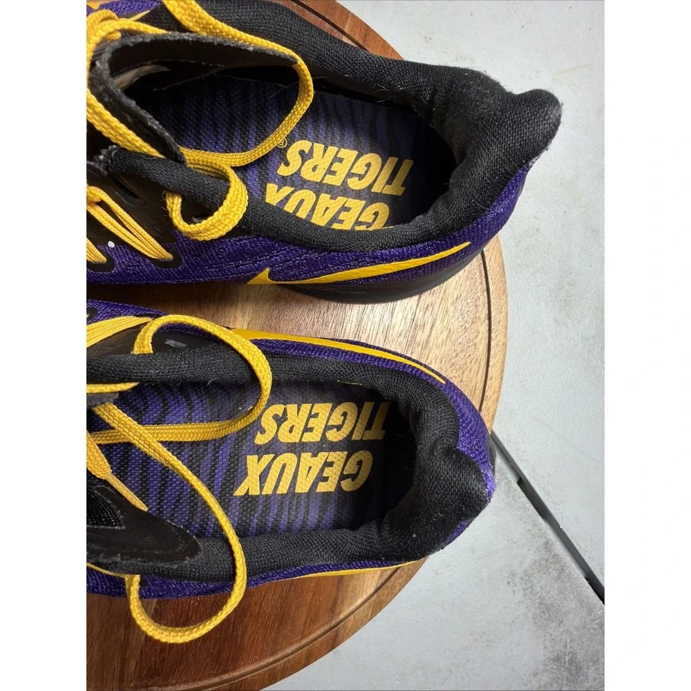 Nike Air Zoom Pegasus 36 LSU Tigers Mens 9 Sneaker Purple Gold CI2070-500